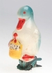 Елочная игрушка "Утка" Стекло, роспись СССР, первая половина ХХ века 1900 - 1970", № 541 инфо 10480v.