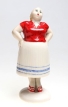 Статуэтка "Сплетница" Фарфор, роспись СССР, ЛЗФИ, 1950-е гг 1980", № 42, стр 125 инфо 10609v.