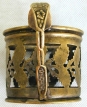 Подстаканник Латунь, литье Конец XIX - начало XX века 1902 г инфо 10749v.