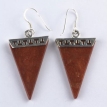 Серьги, серебро 925, коралл 001 01 21-01283 2010 г инфо 12247z.