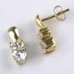 Серьги, серебро 925, циркон 001 01 21-01330 2010 г инфо 12369z.