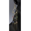 Серьги, серебро 925, кристалл Сваровски 001 01 21-01377 2010 г инфо 12374z.